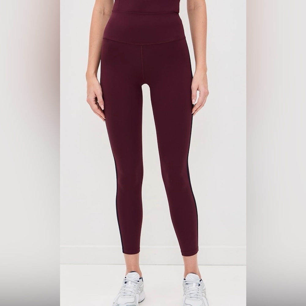 ALO Yoga Burgundy Leggings
